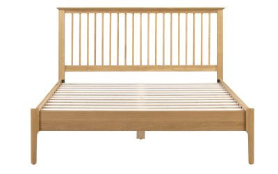 Cotswold Solid Oak Shaker Bedstead - Elegant Low Foot End