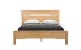 Curve Solid Oak Shaker Bedstead - Elegant Low Footend