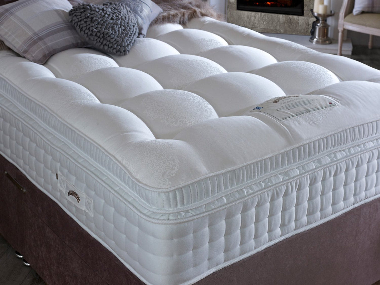 Dura Beds Natural 3500 Pocket Sprung Gold Pillowtop Mattress 