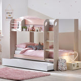 Mars Bunk With Under Bed Draw (Pastel Pink)