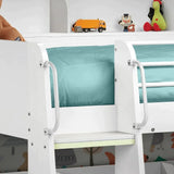 Domino Metal Kids Bunk Bed with Storage - Fun & Functional