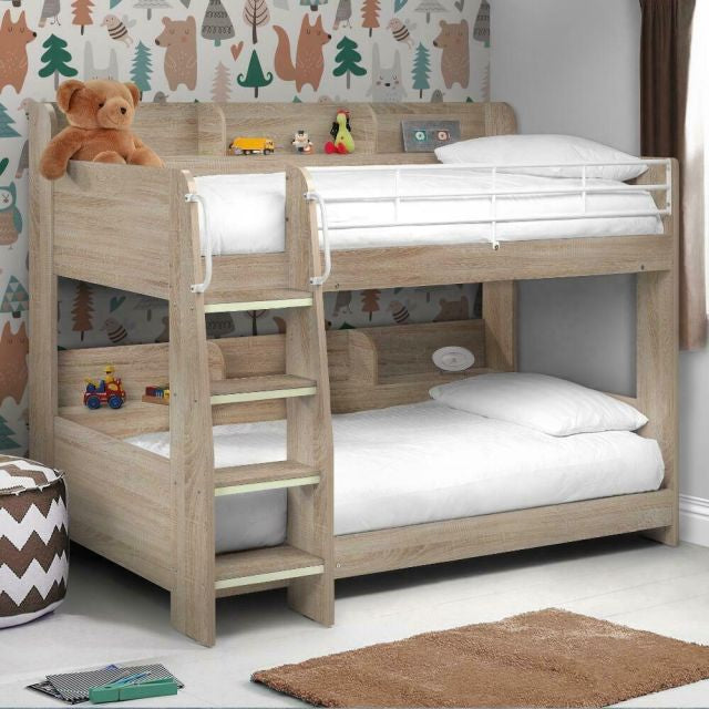 Domino Metal Kids Bunk Bed with Storage - Fun & Functional